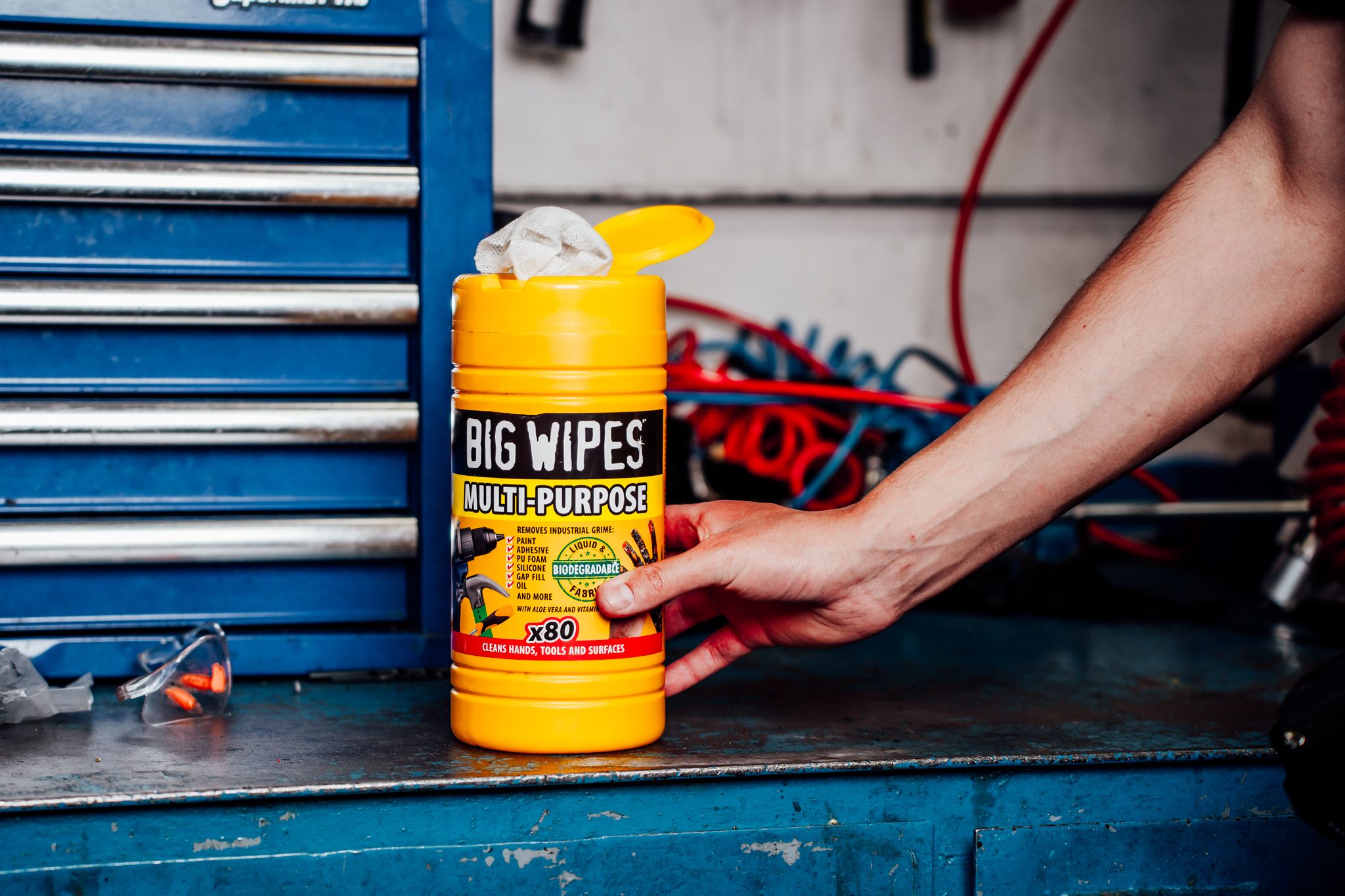 Big Wipes Unscented Cleaning wipes, Pack of 80