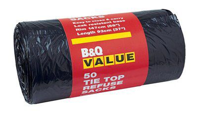 Bin bag, Pack of 50