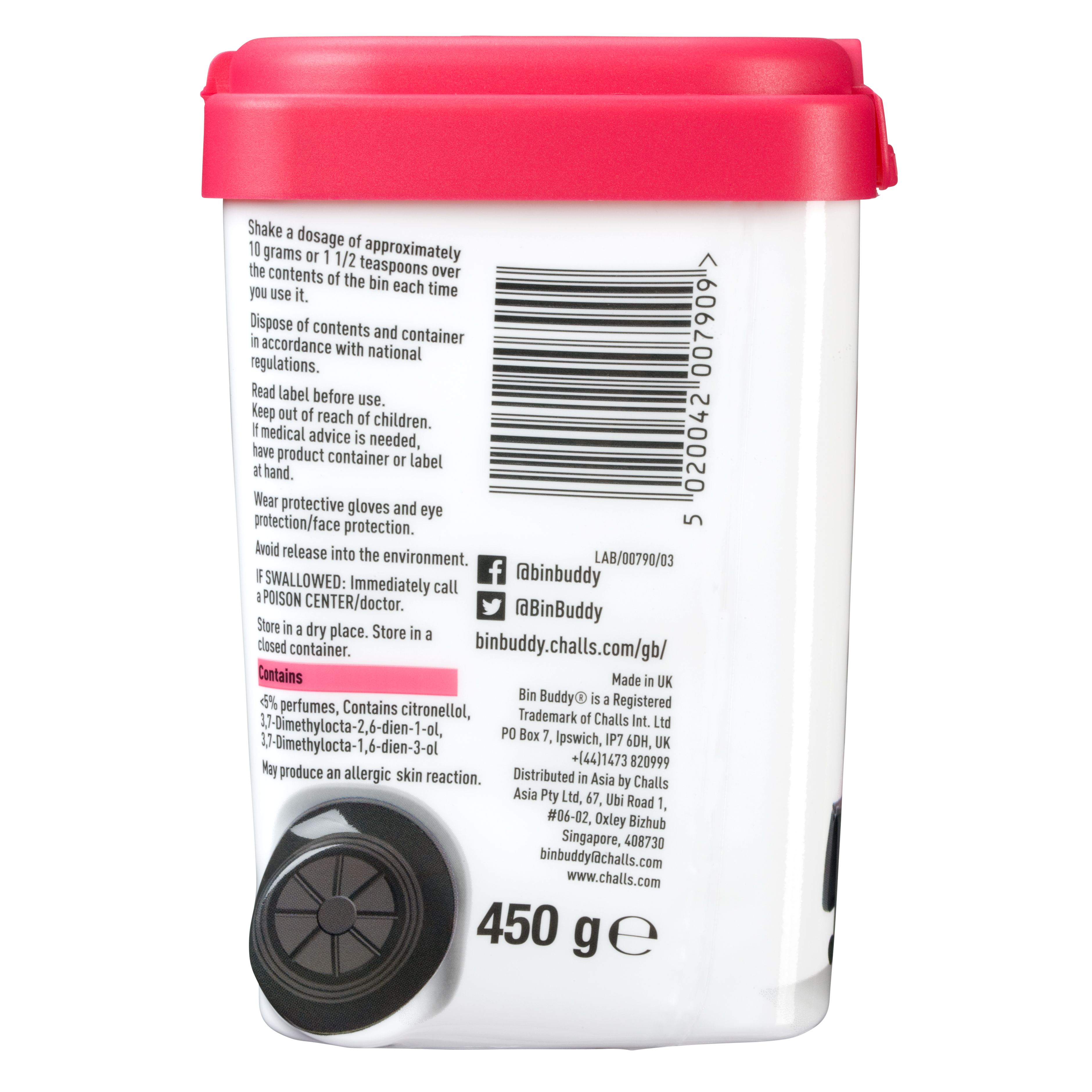 Bin Buddy Berry Fresh bin powder, 450g
