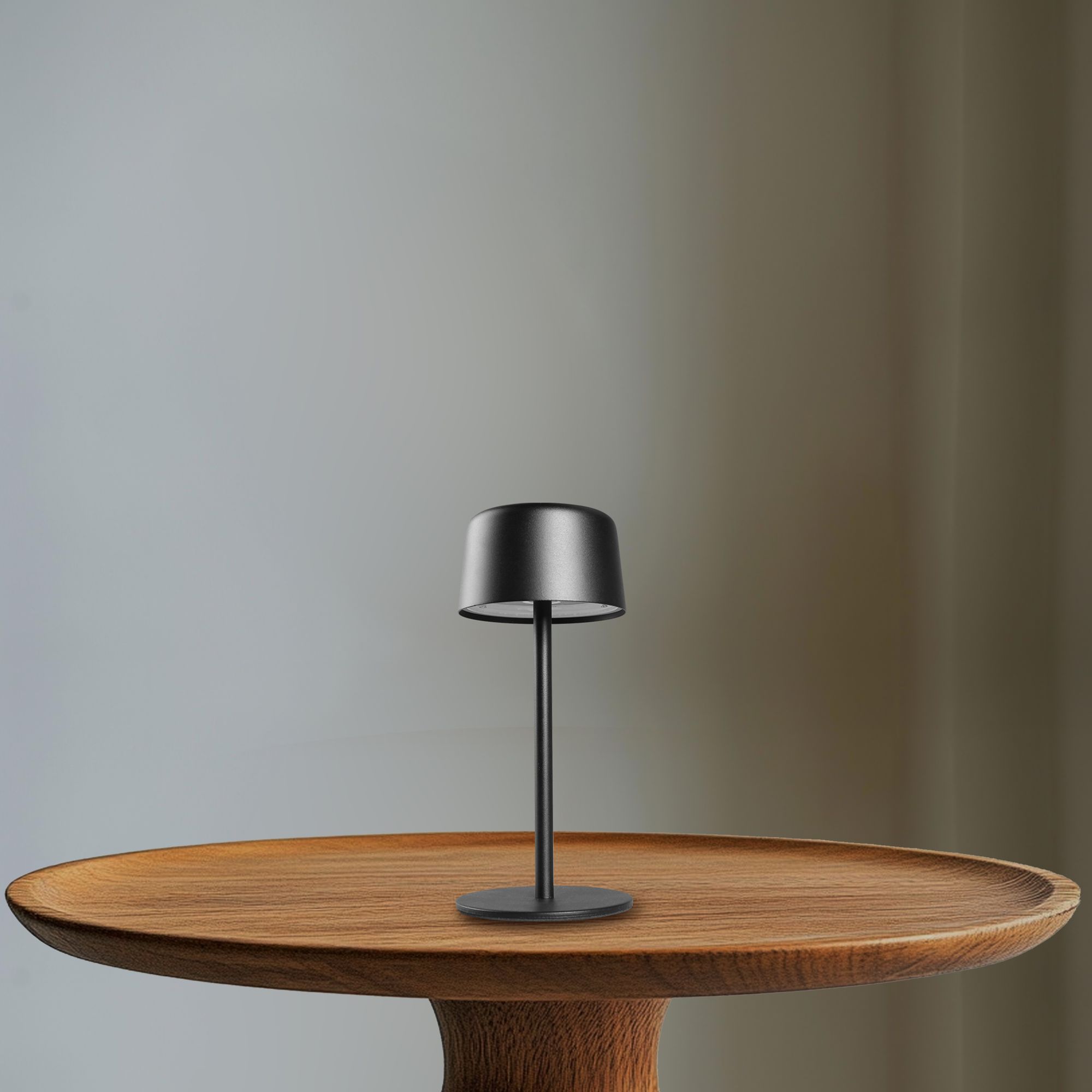 Bionda Black Integrated LED Table lamp