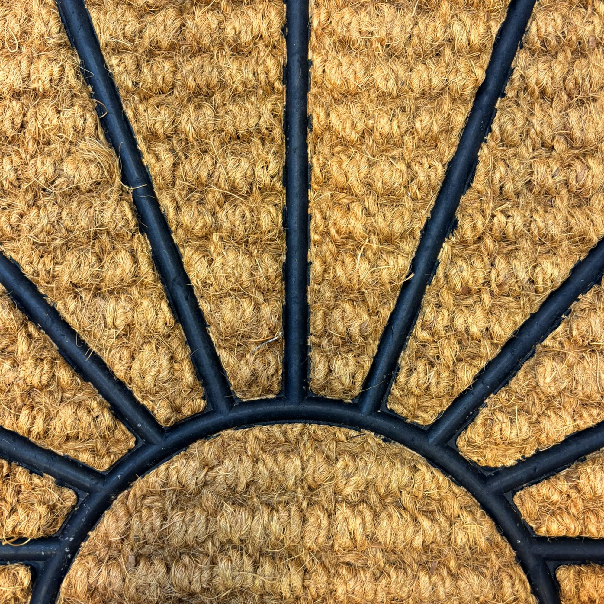 Biscuit Sunrise Scraper mat, 75cm x 45cm