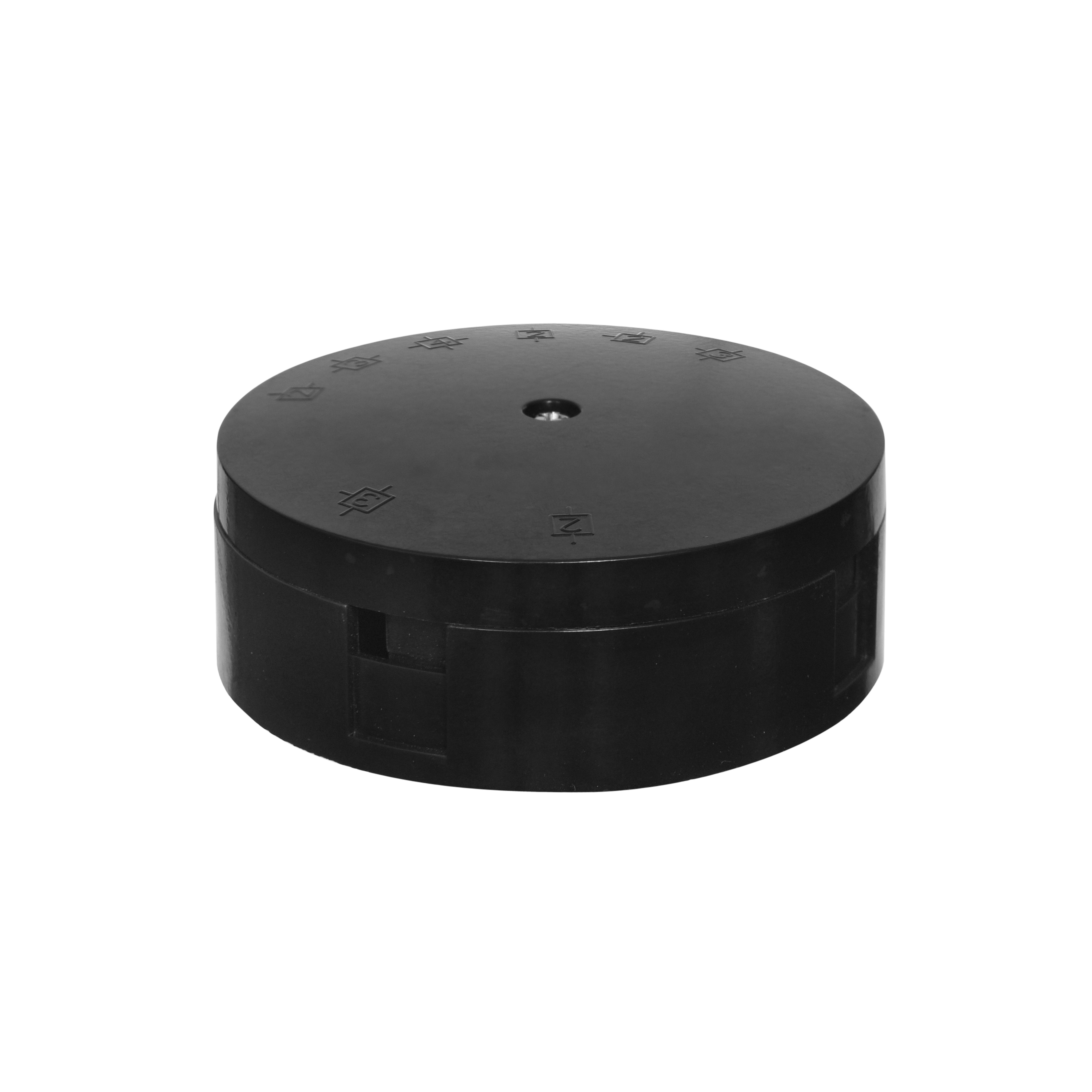 Black 20A 1 way 6terminal Junction box DIY at B&Q