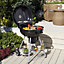 Black Charcoal Barbecue (D) 462mm