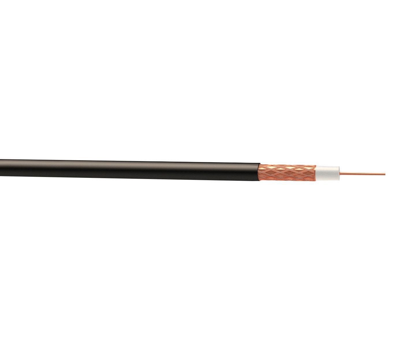 Black Coaxial cable, 25m