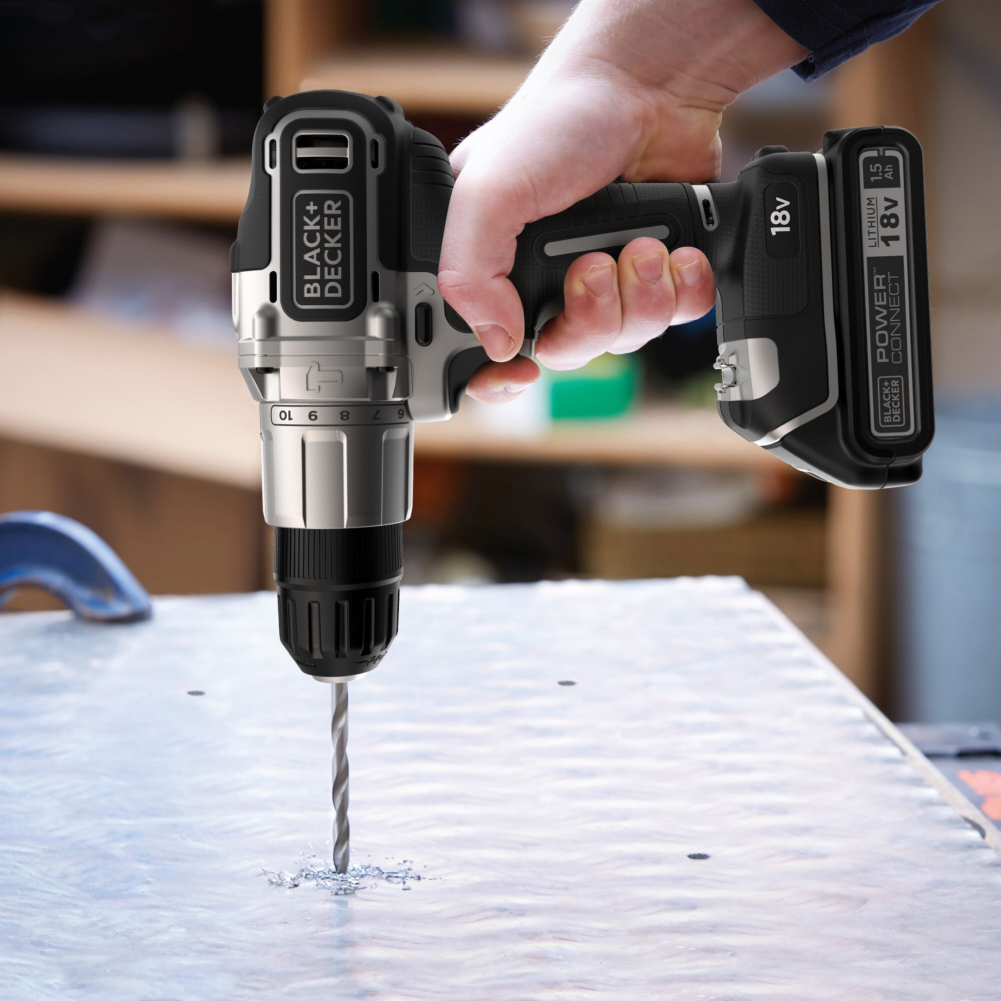 Black+Decker 18v Cordless Combi Drill Model: BCD700S (Tool Review) 