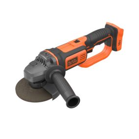 Black+Decker 18V POWERCONNECT 125mm Brushed Cordless Angle grinder (Bare Tool) - BCG720