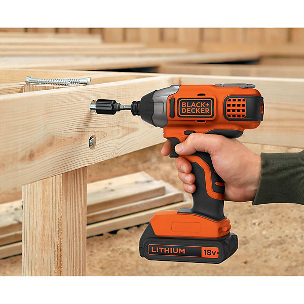 Black+Decker 18V POWERCONNECT Cordless Impact driver (Bare Black+Decker 18V POWERCONNECT Cordless Impact driver (Bare