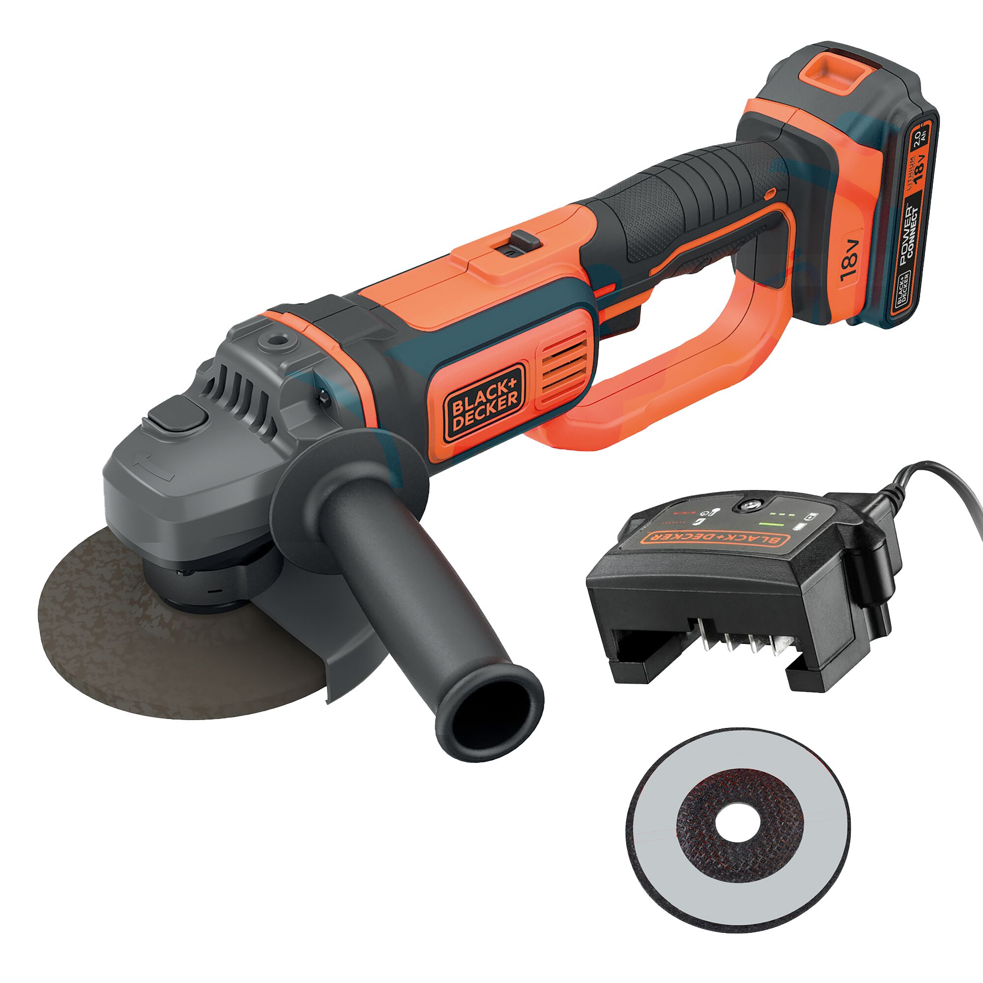 B and q angle shop grinder