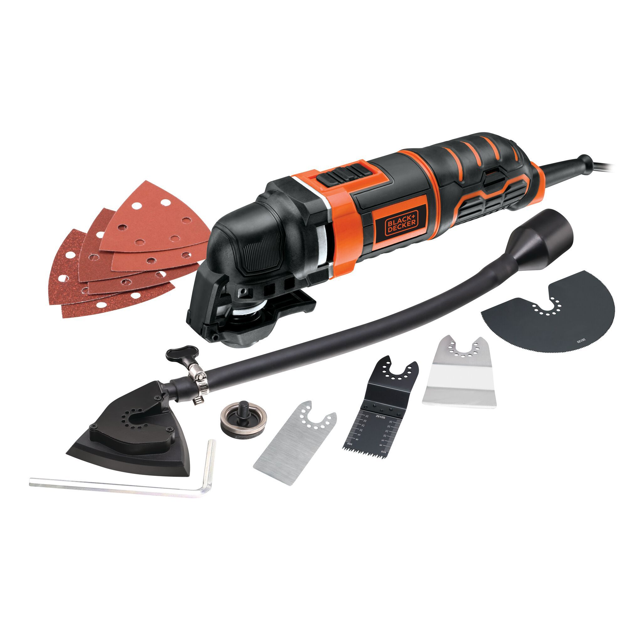 Black Decker 240V 300W Corded Multi tool MT300KA DIY at B Q