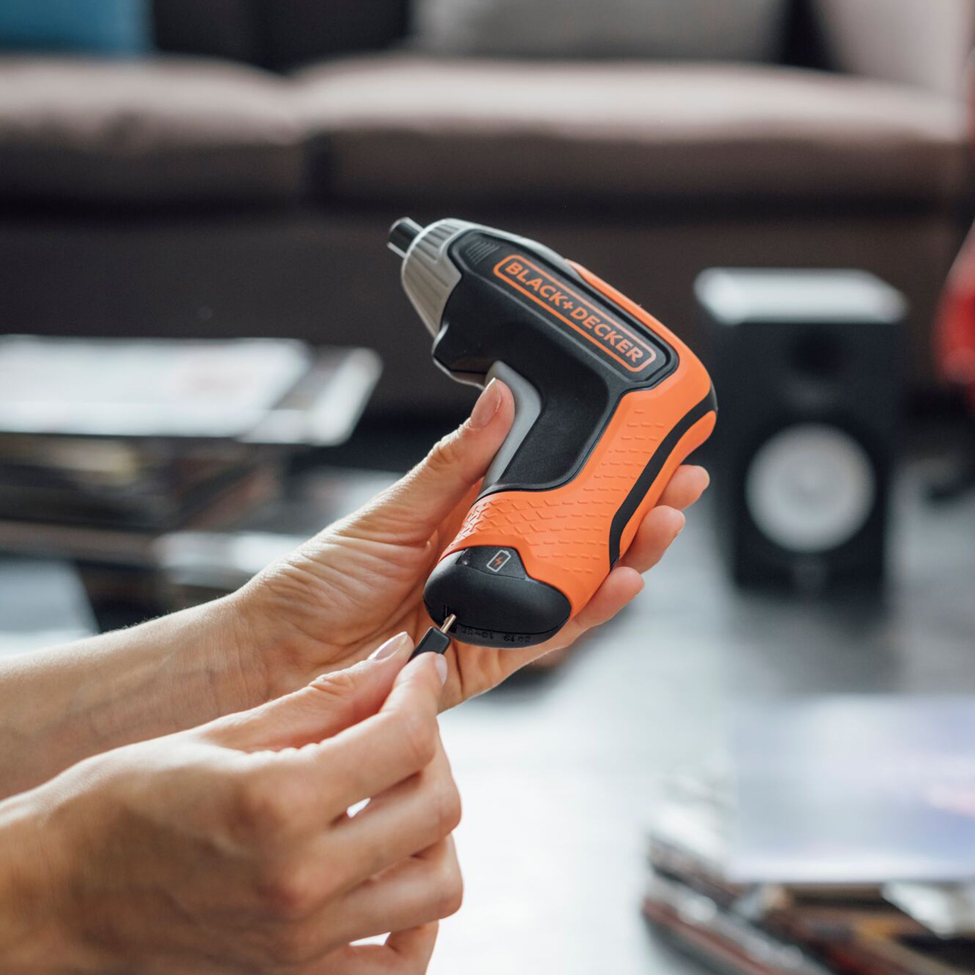 Black Decker 3.6V Li ion Cordless Screwdriver BCF611CKUSB GB