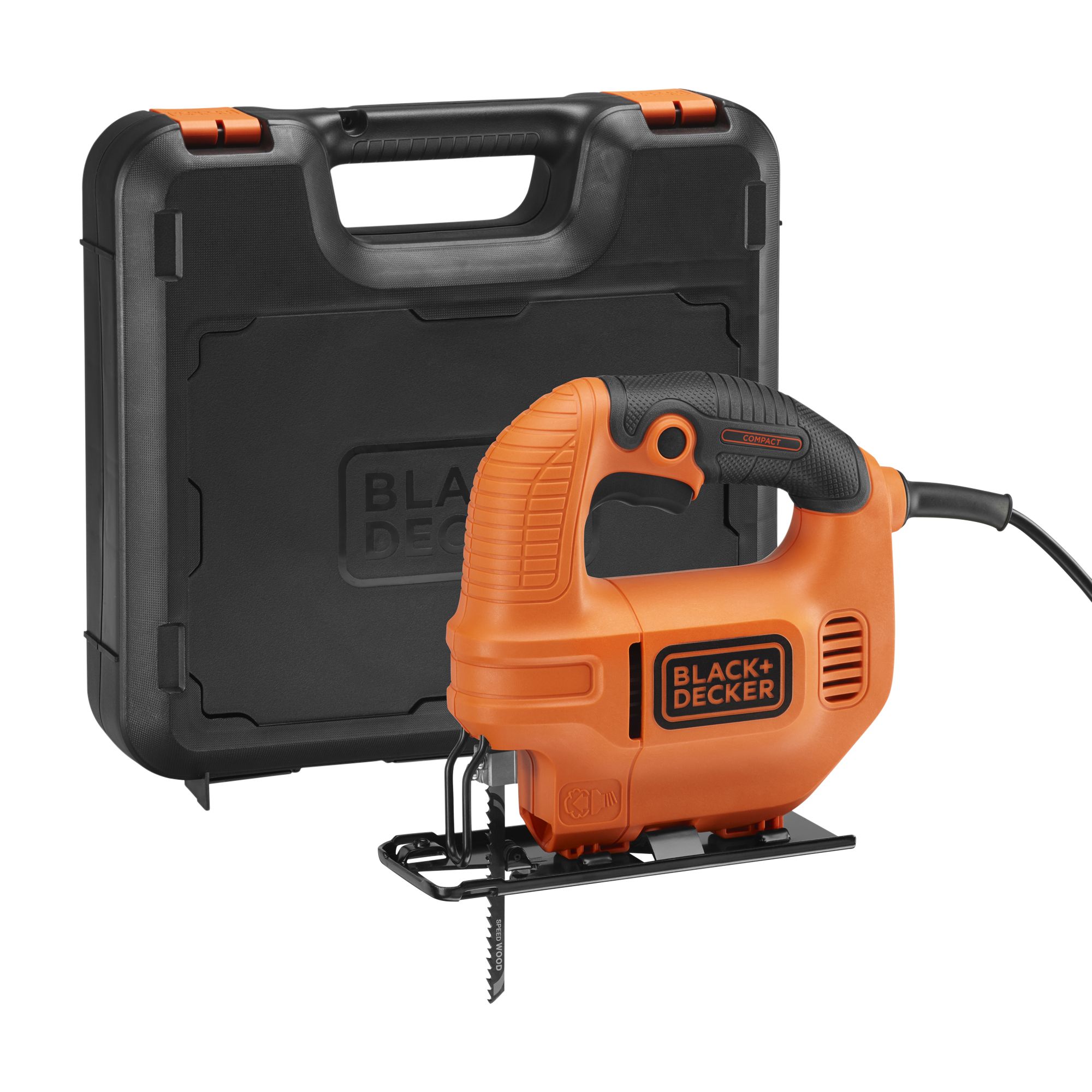 Black+Decker 400W 230V Corded Jigsaw KFBES410K-GB
