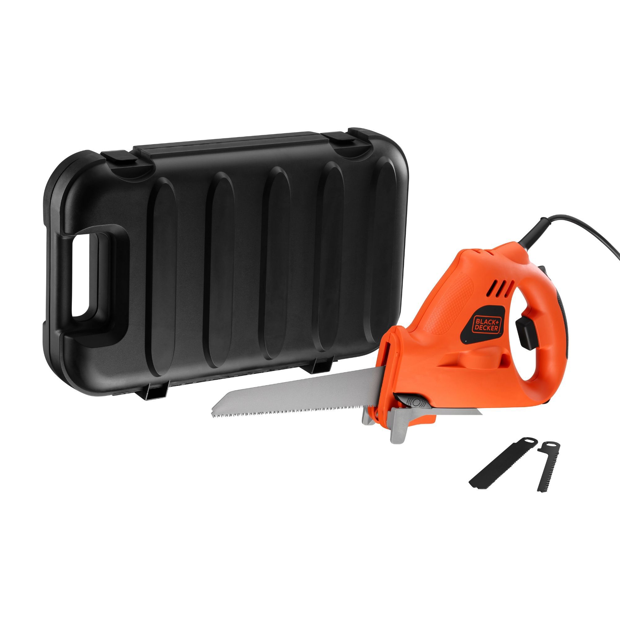Black & Decker RS500K Corded Reciprocating Saw, Keyless Blade clamp, 120 V,  8.5 A, 1-1/8 in Stroke