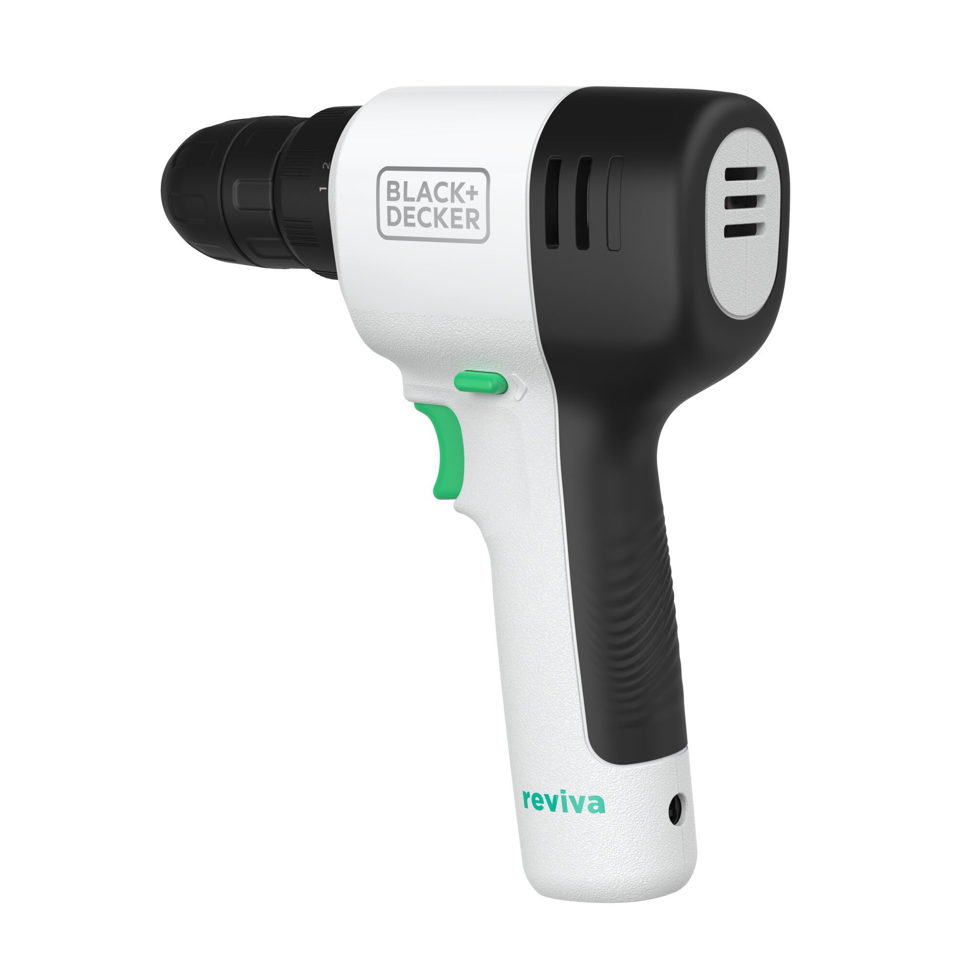 Black+Decker Reviva 12V Cordless Drill driver 1.5Ah) - REVDD12C-GB