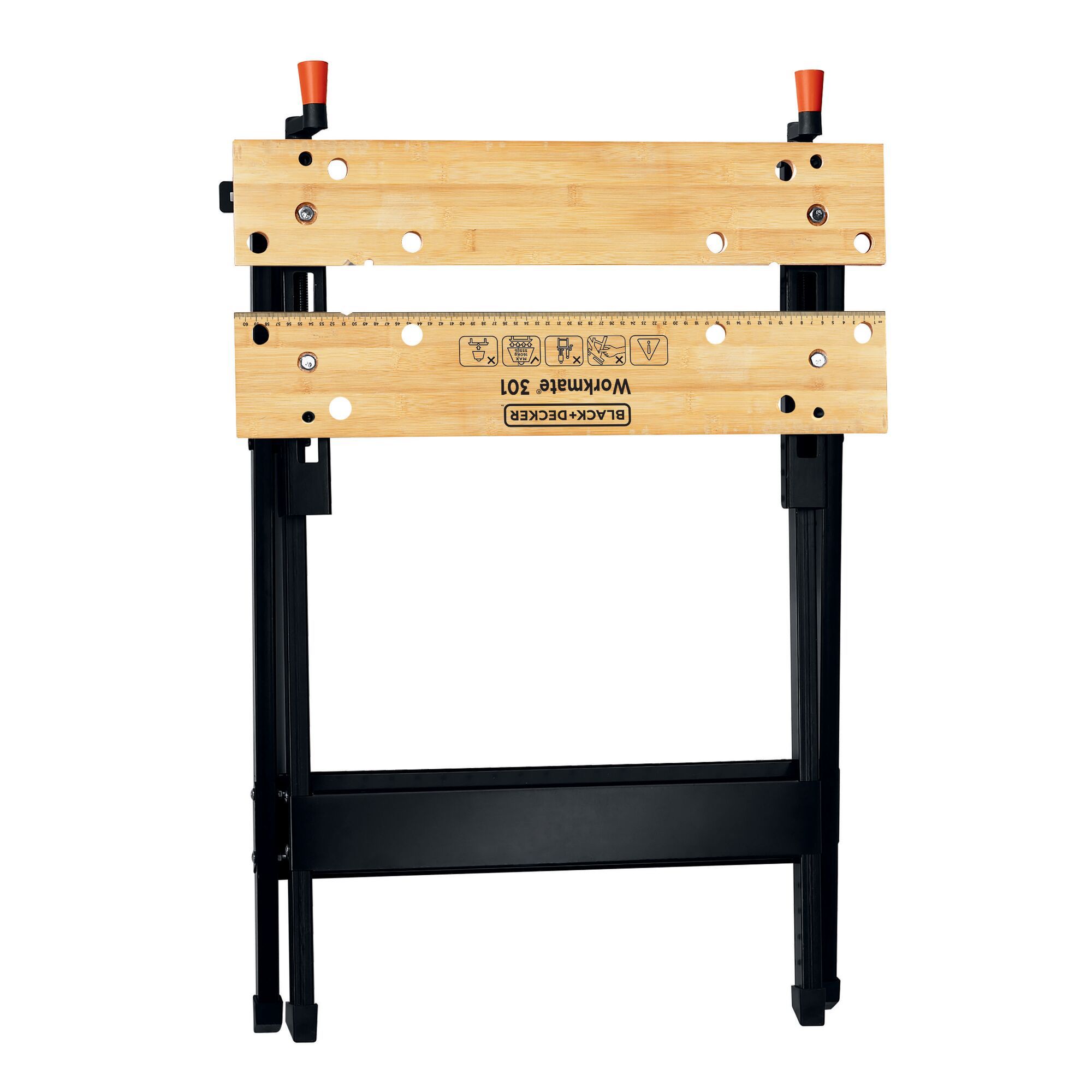 Black & Decker Workmate Black & orange 170mm Multi-function Workbench - WM301-XJ