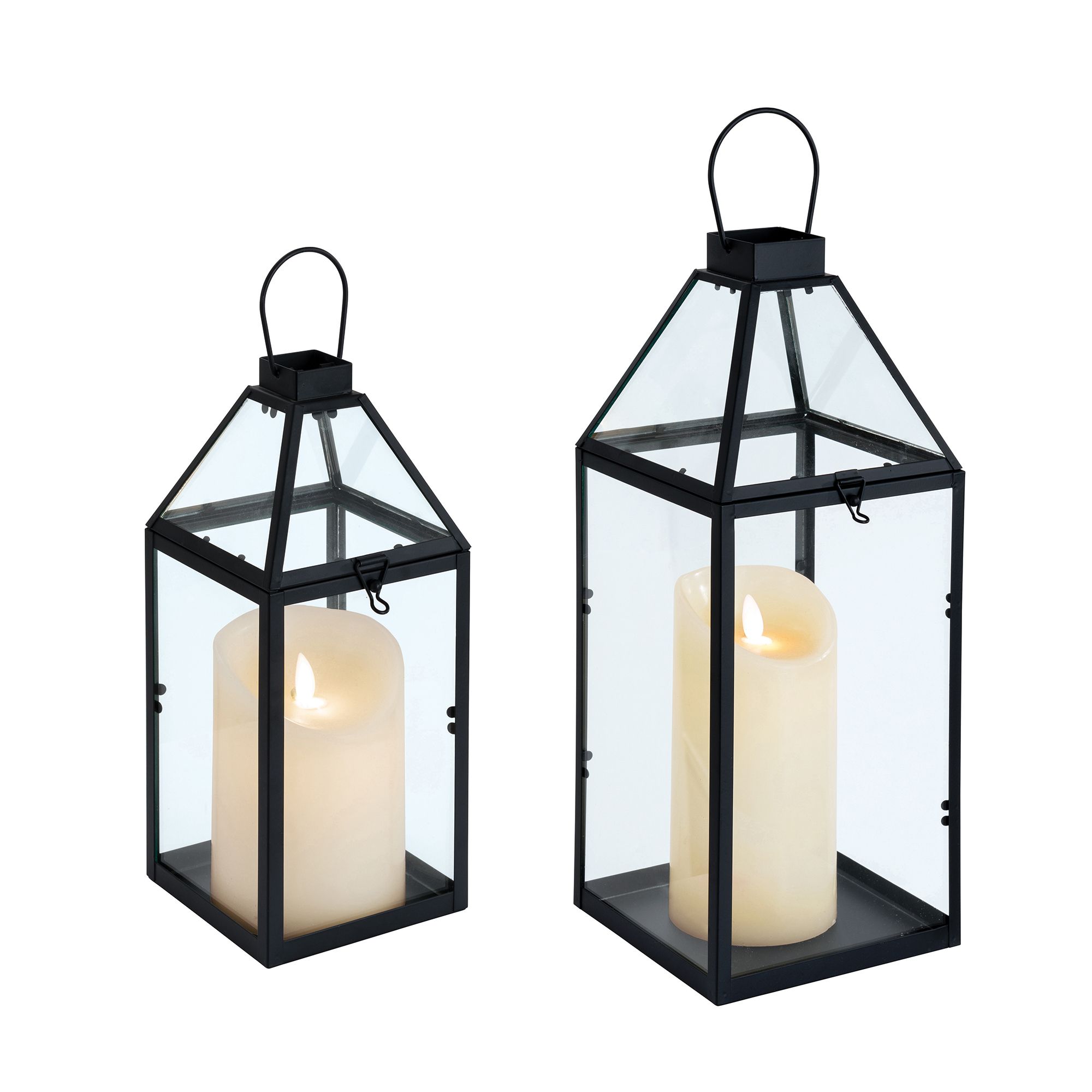 Black Decorative Lanterns DIY At B Q   Black Decorative Lanterns~5053844243213 01c Bq