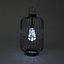 Black Festive wired Metal & plastic Lantern