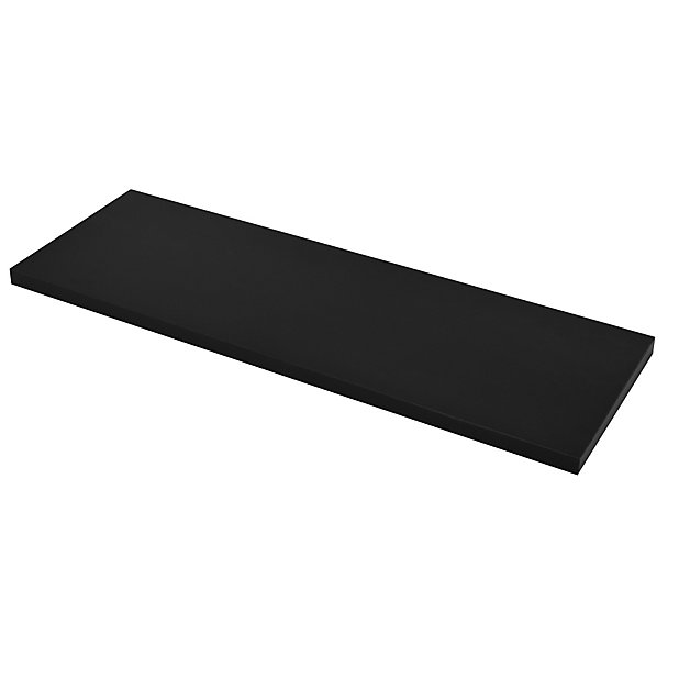 Black Glass Shelf Board L 1185mm D, Black Glass Shelves Ikea