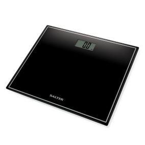 Black Gloss Compact Electronic Digital bathroom scales