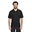 Black & grey Men's Polo shirt X Large