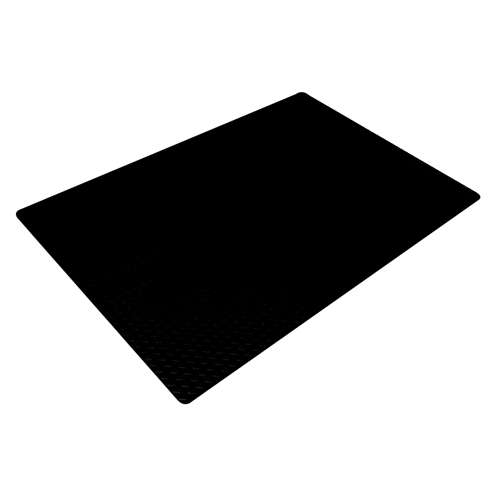 Black Interlocking floor tile 2.16m Pack of 6