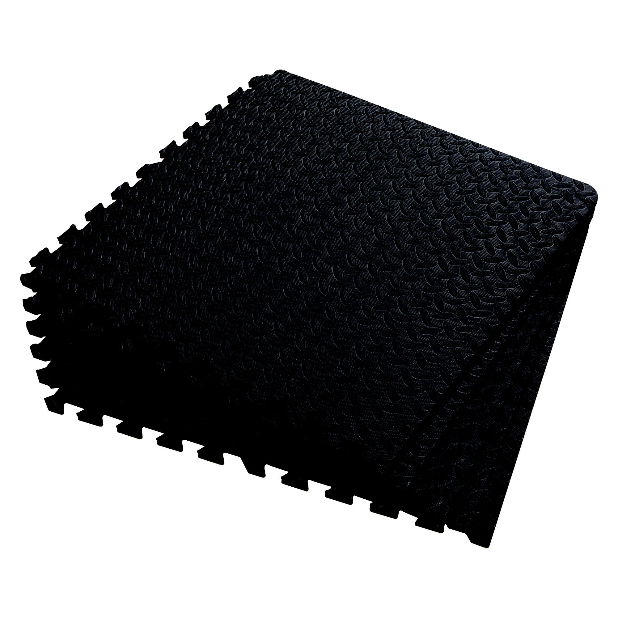 8 Piece EVA Foam Floor Protective Floor Tiles / Mats 60x60cm Each Set For  Gyms, Garages, Camping