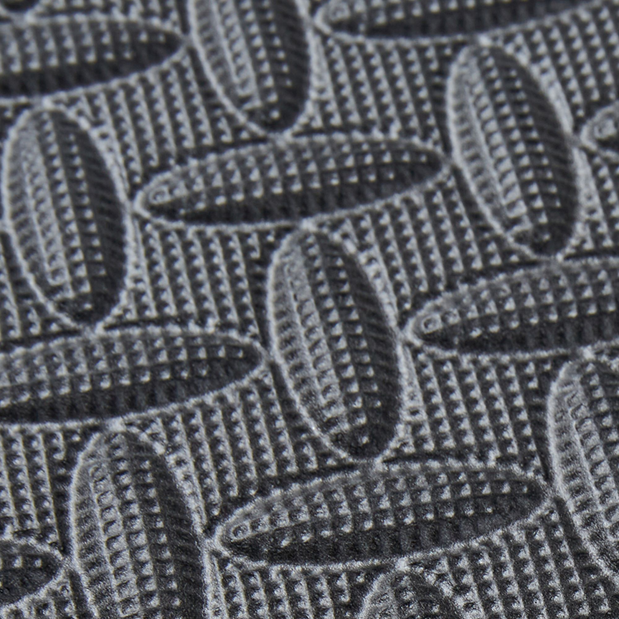 Black Interlocking floor tile 2.16m², Pack of 6