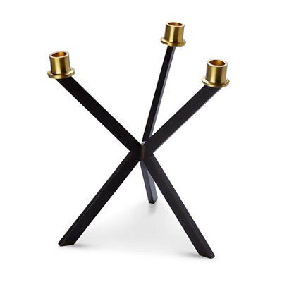 Black Iron Candle stand