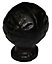 Black Iron effect Round Furniture Knob (Dia)26.8mm