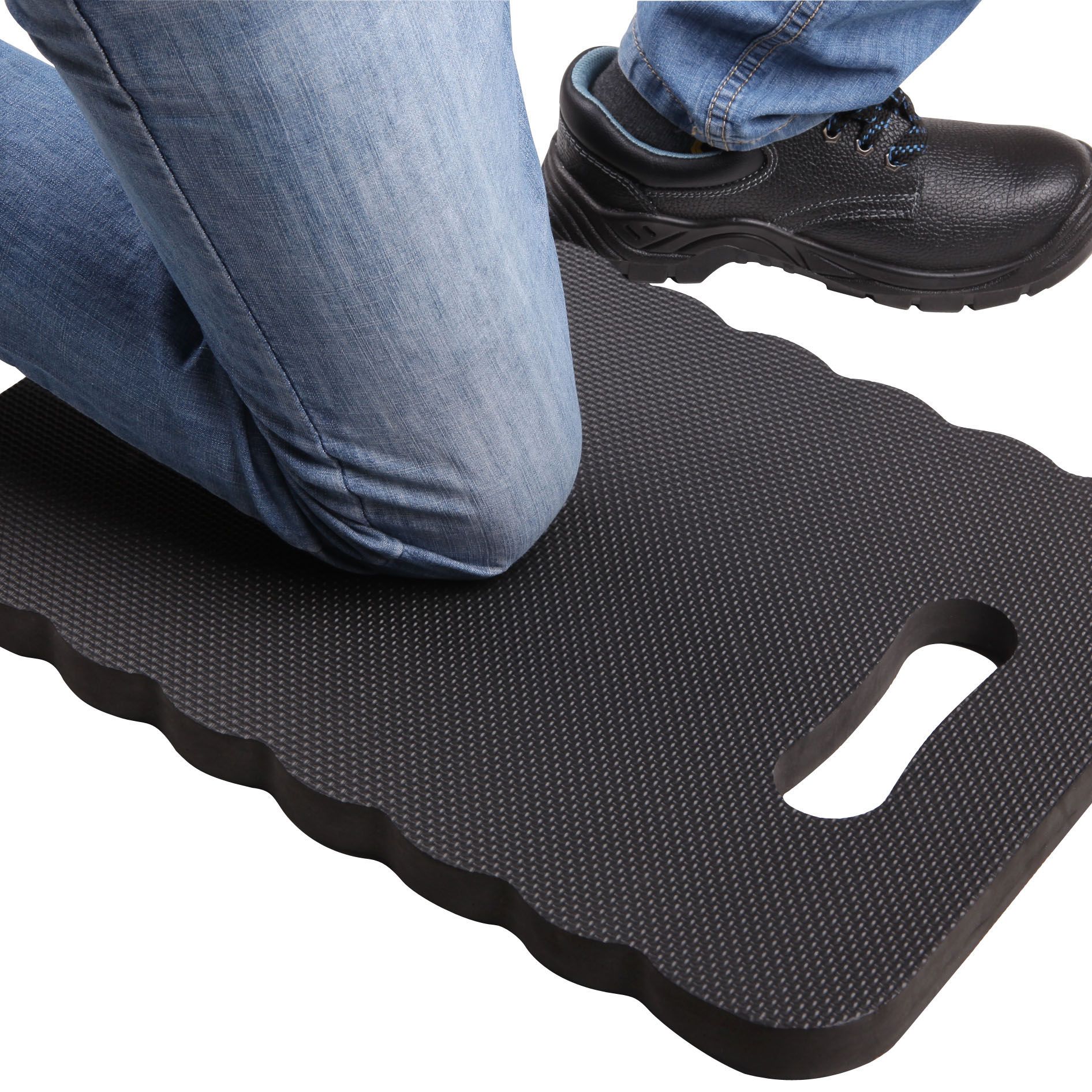 Black Kneeling mat (L)530mm (W)360mm