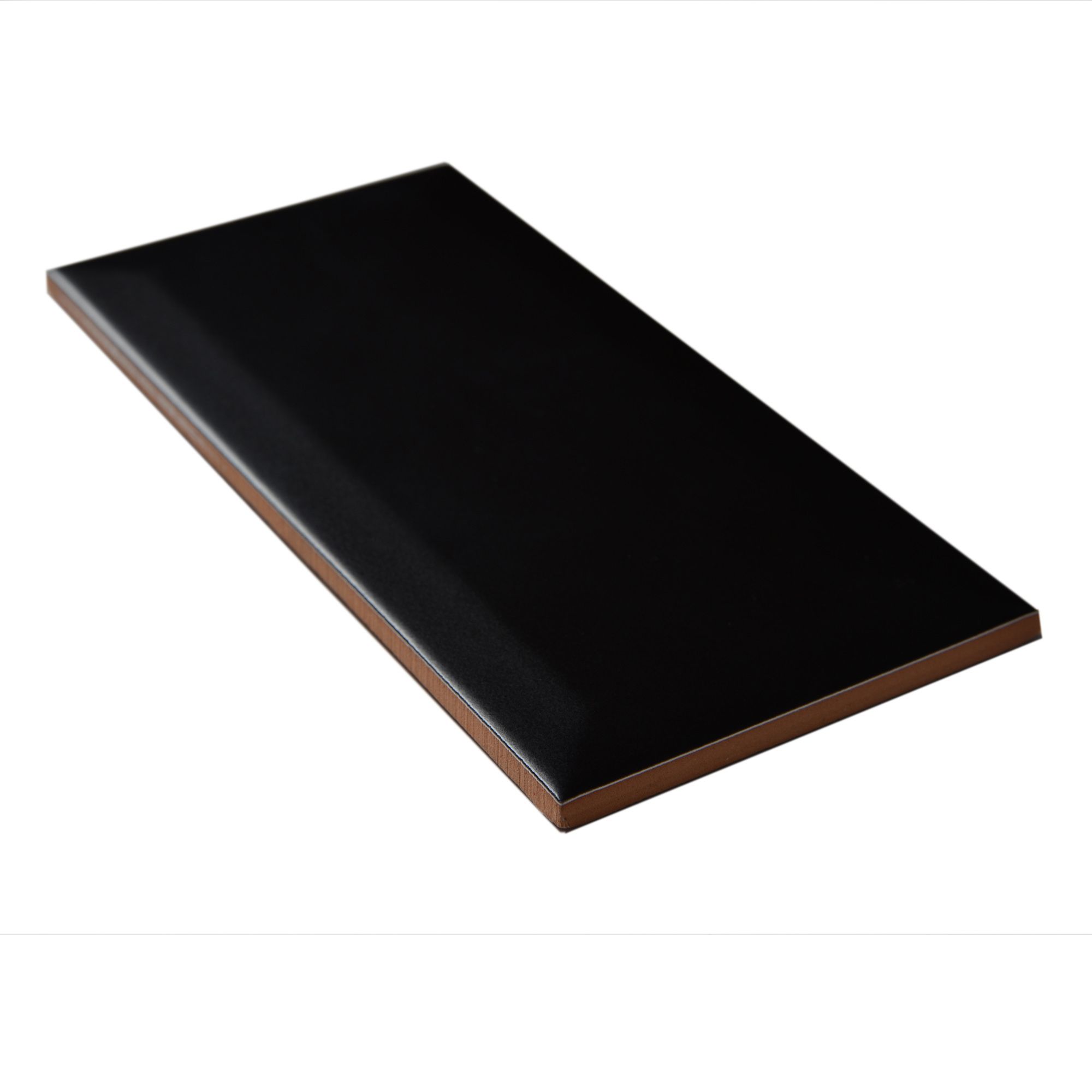 Black Matt Metro Ceramic Indoor Wall tile - 3