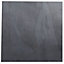 Black Matt Patterned Slate Wall & floor Tile, Pack of 5, (L)300mm (W)300mm