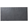 Black Matt Patterned Slate Wall & floor Tile, Pack of 5, (L)600mm (W)300mm