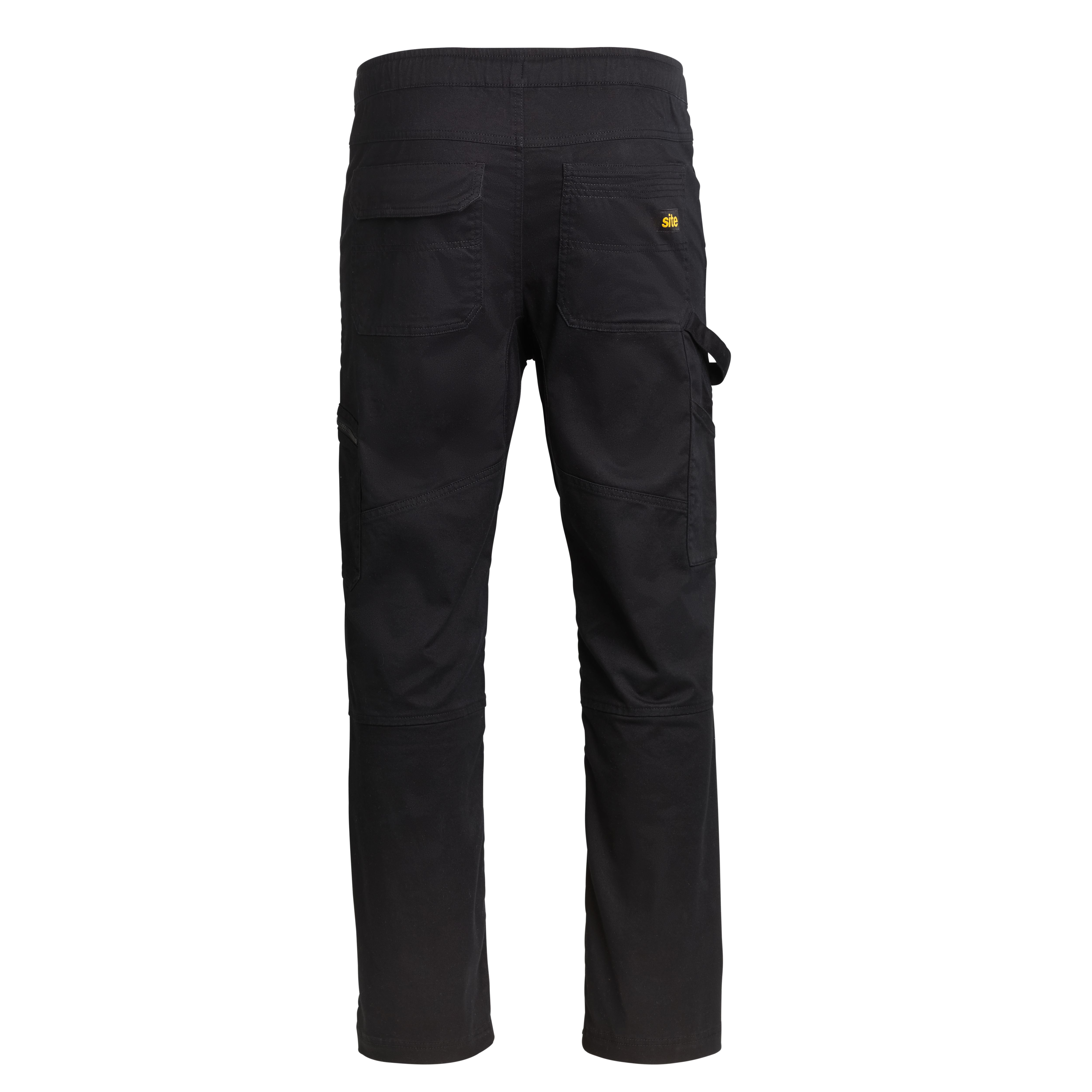 Multi-Pocket Pants (Black) – U3