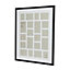 Black Modern block Multi Picture frame (H)84cm x (W)64cm