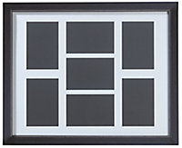 Black Multi Picture frame (H)52.7cm x (W)42.7cm