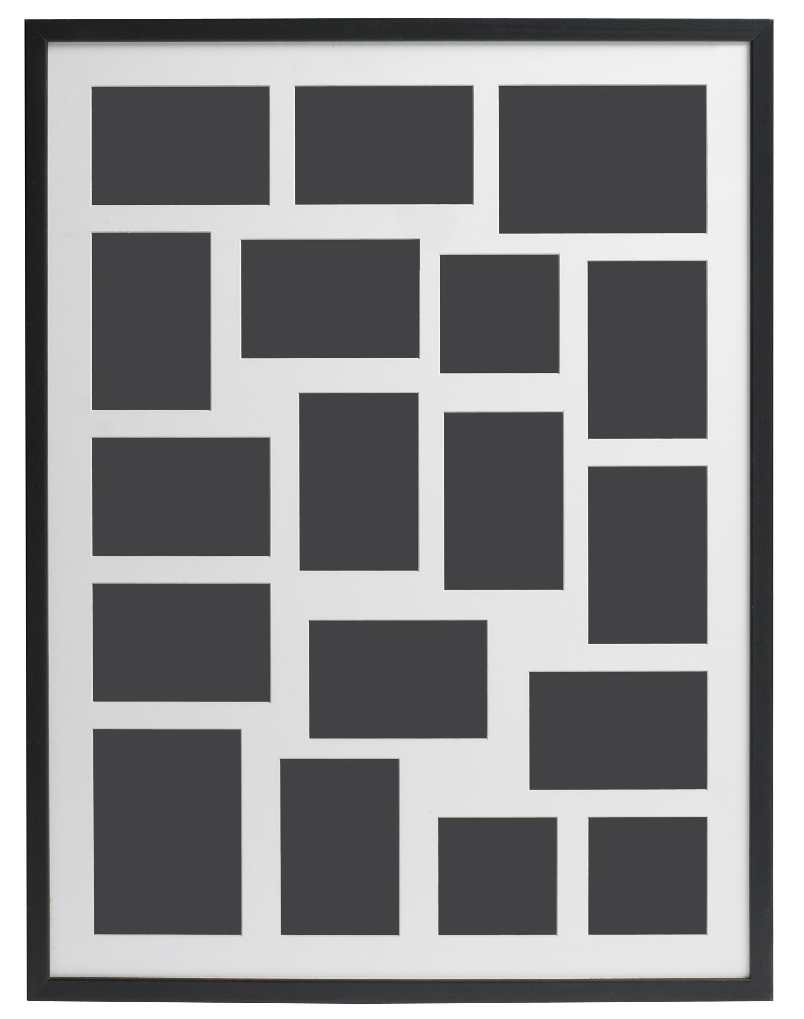 Black Multi Picture frame (H)82.7cm x (W)62.7cm