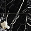 Black Patterned Marble effect Wall & floor Tile, Pack of 5, (L)305mm (W)305mm