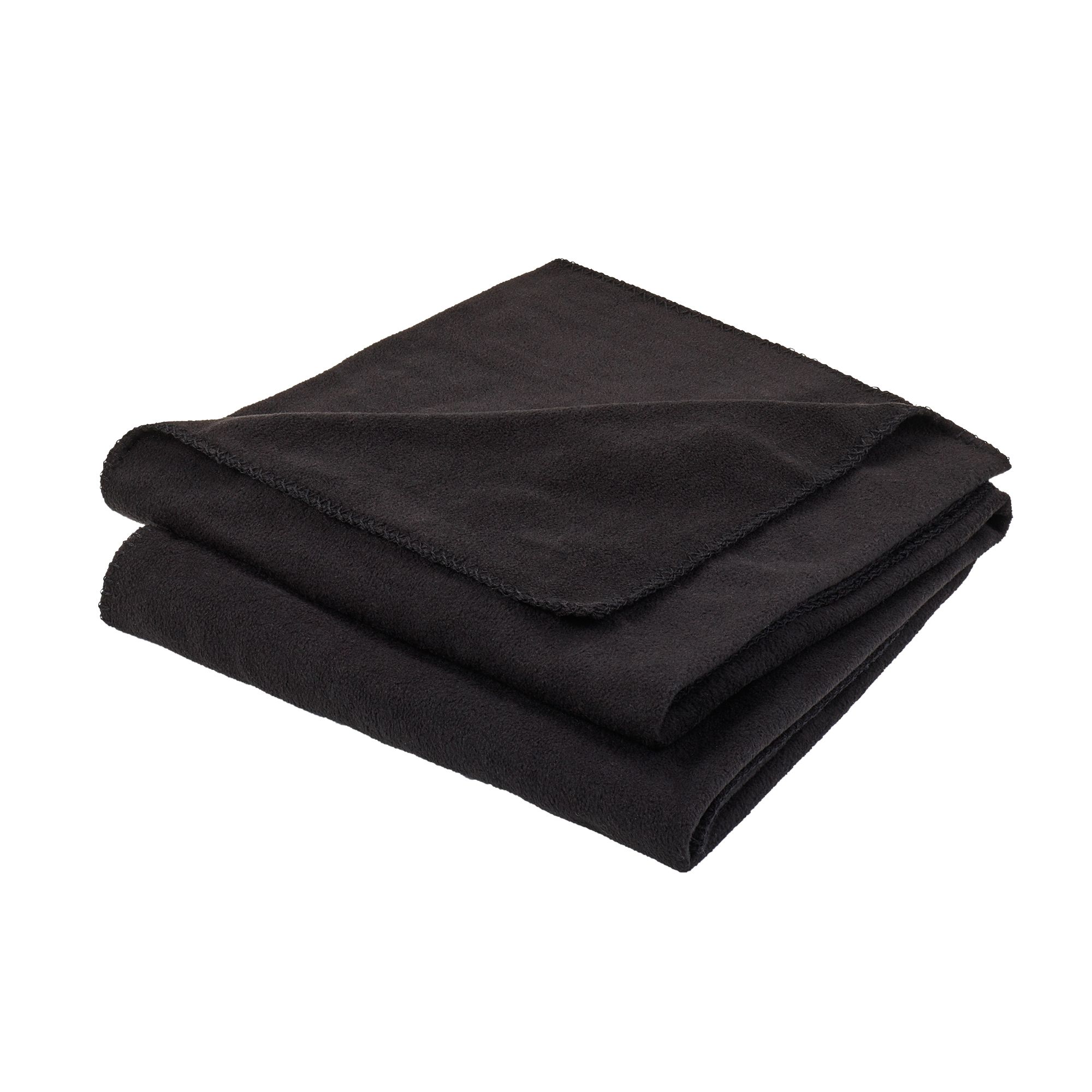 Black on sale fleece blanket