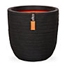 Black Polyethylene (PE) Row Round Plant pot (Dia)43cm