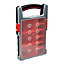 Black & red 9 compartment Organiser