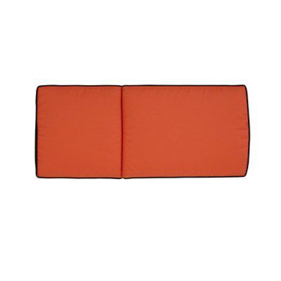 Black & red Rectangular Recliner cushion (L)110cm x (W)48cm