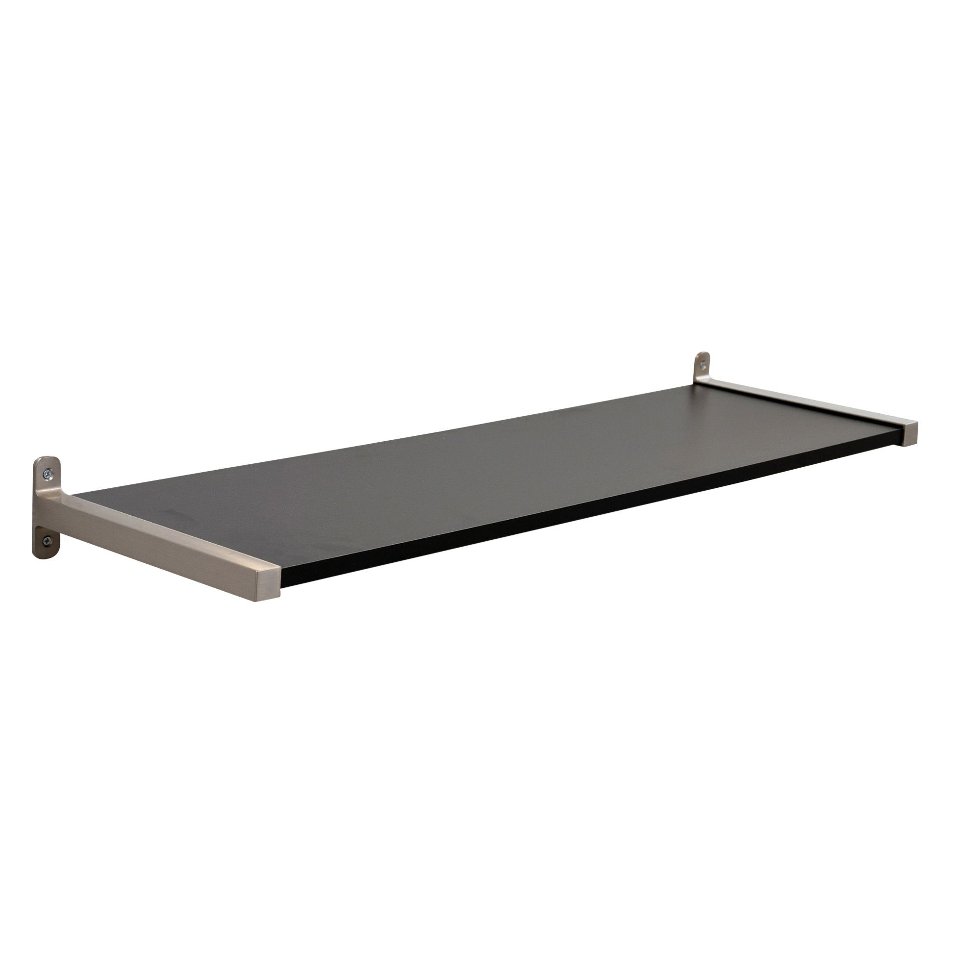 Black Shelf board (L)800mm (D)250mm DIY at B&Q