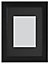 Black Single Picture frame (H)13cm x (W)18cm