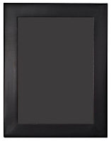 Black Single Picture frame (H)16.6cm x (W)21.6cm