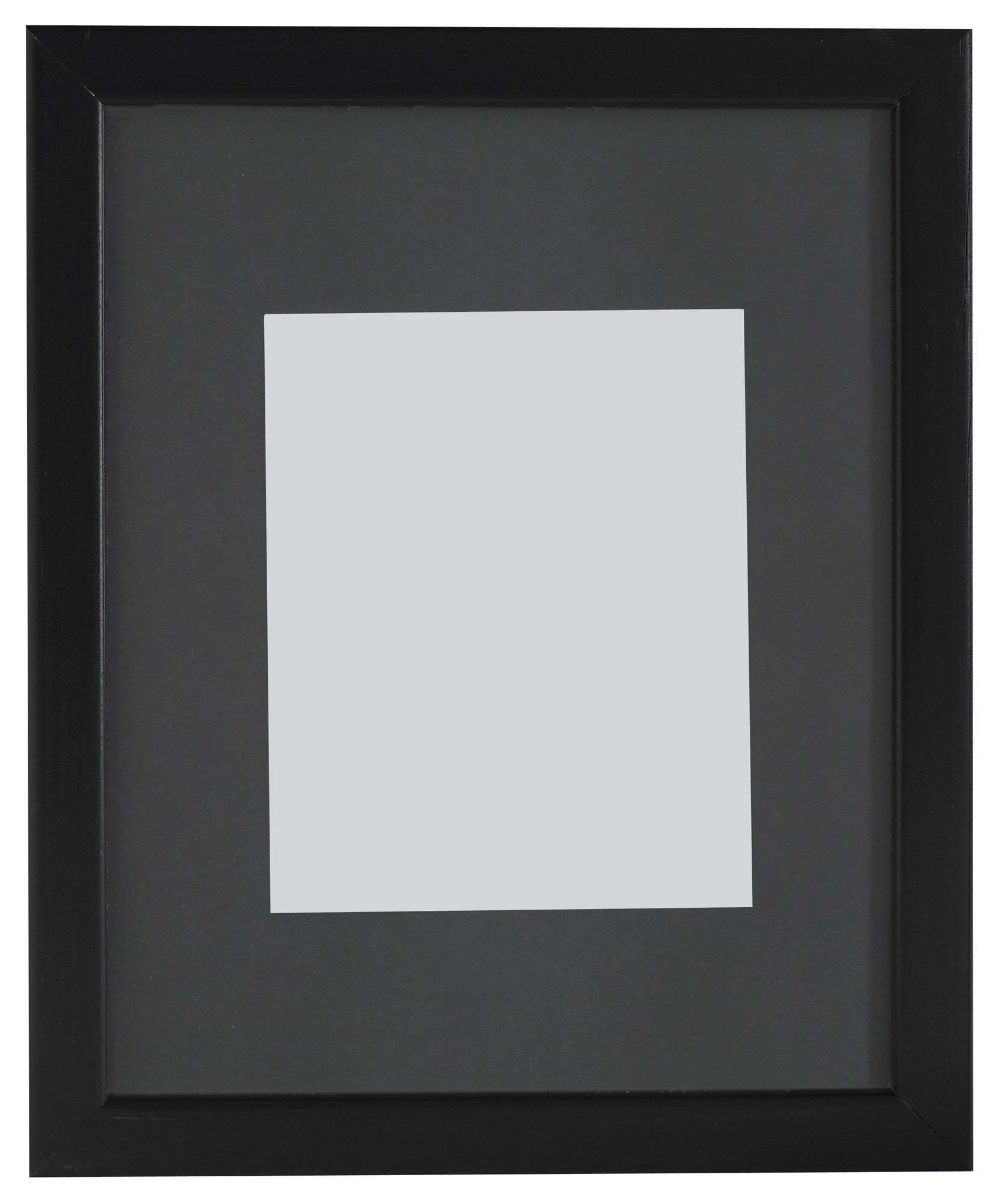 Black Single Picture frame (H)27.7cm x (W)22.7cm