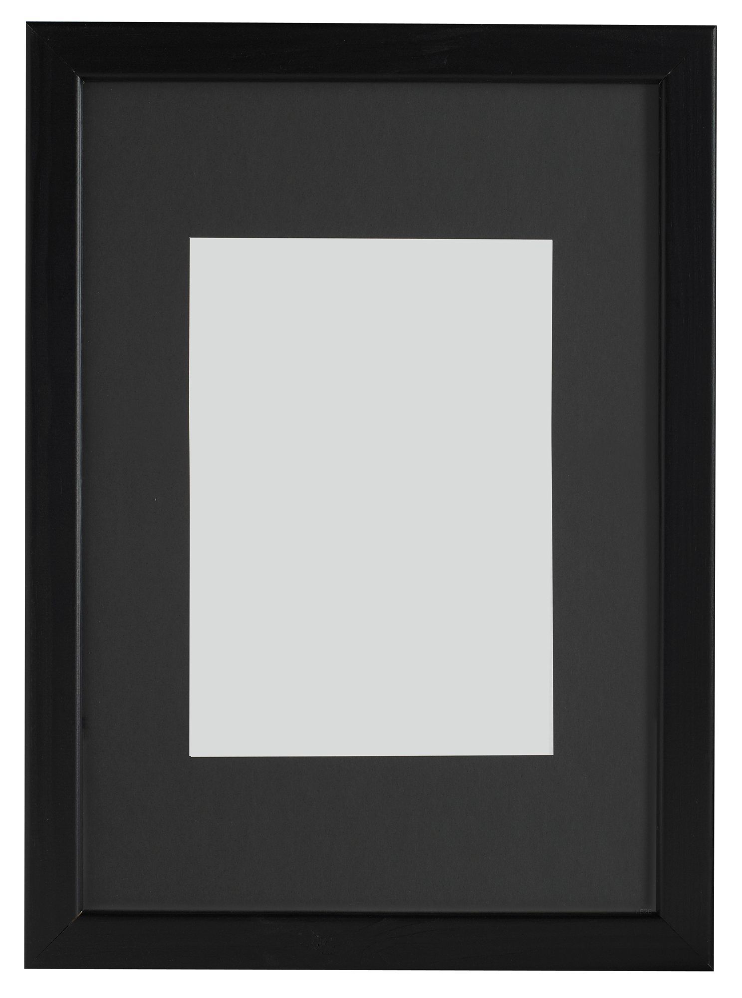 Black Single Picture frame (H)32.7cm x (W)23.7cm DIY at B&Q
