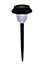 Black Solar-powered Integrated LED Outdoor Stake light
