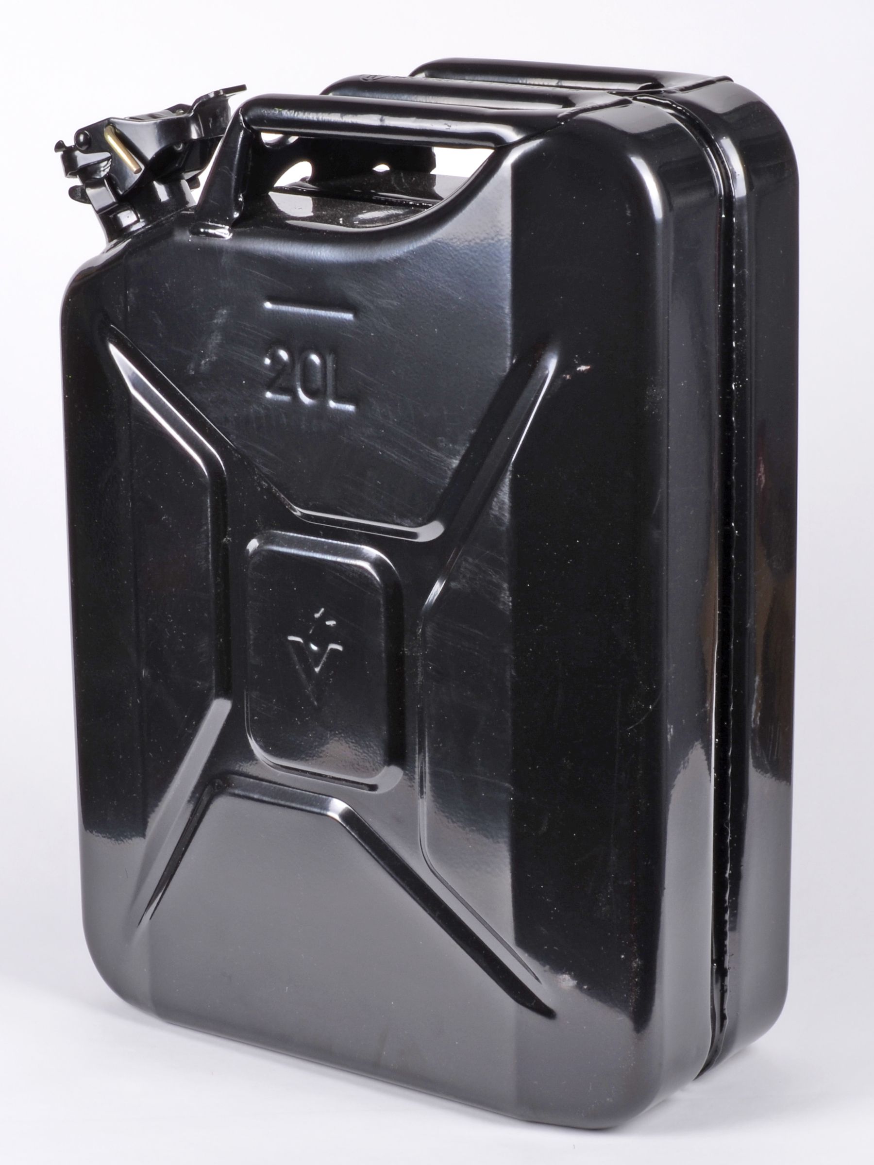 Black Steel Diesel Fuel can, 20L