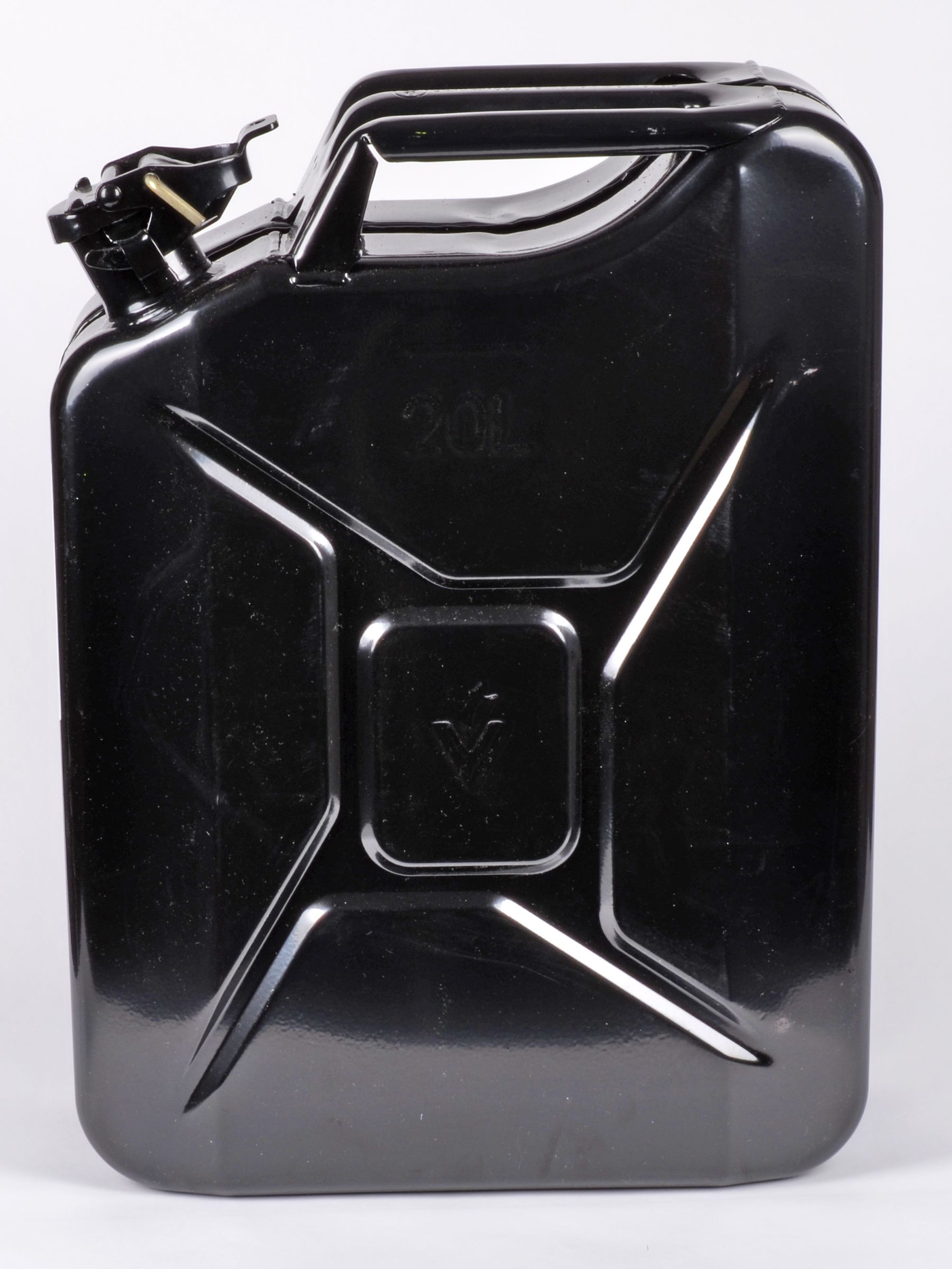 Black Steel Diesel Fuel can, 20L