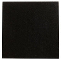 Black Stone effect Wall & floor Tile, Pack of 5, (L)305mm (W)305mm